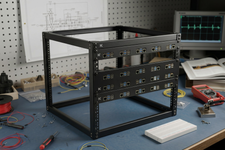 KKSB 19-Inch 1U Rack Panel for Raspberry Pi