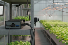 KKSB Coral Dev Board Case - Black and Grey Aluminium Enclosure