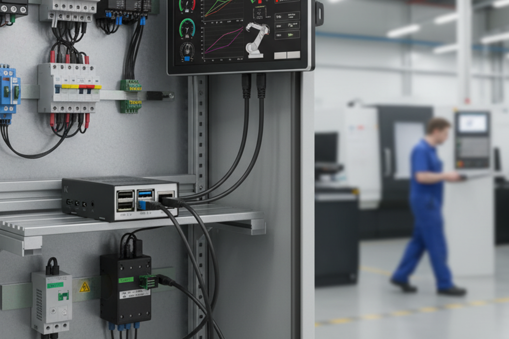 KKSB Raspberry Pi 4 Case - Aluminium and Steel - Space for Raspberry Pi Heatsink, Fan, PoE HAT