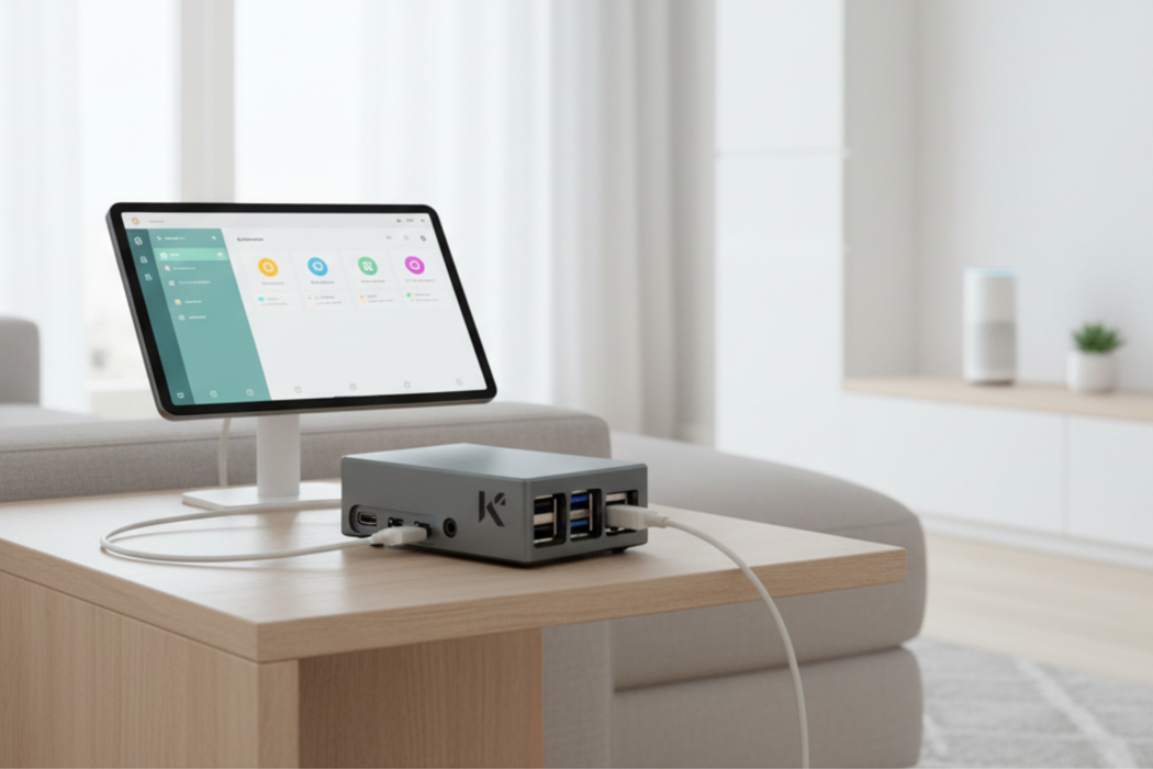 KKSB Raspberry Pi 4 Heatsink Case – Machined Aluminium Passive Cooling Case