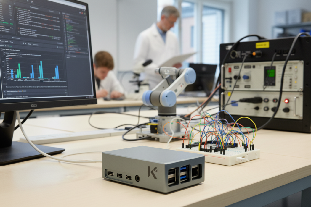 KKSB Raspberry Pi 4 Heatsink Case – Machined Aluminium Passive Cooling Case