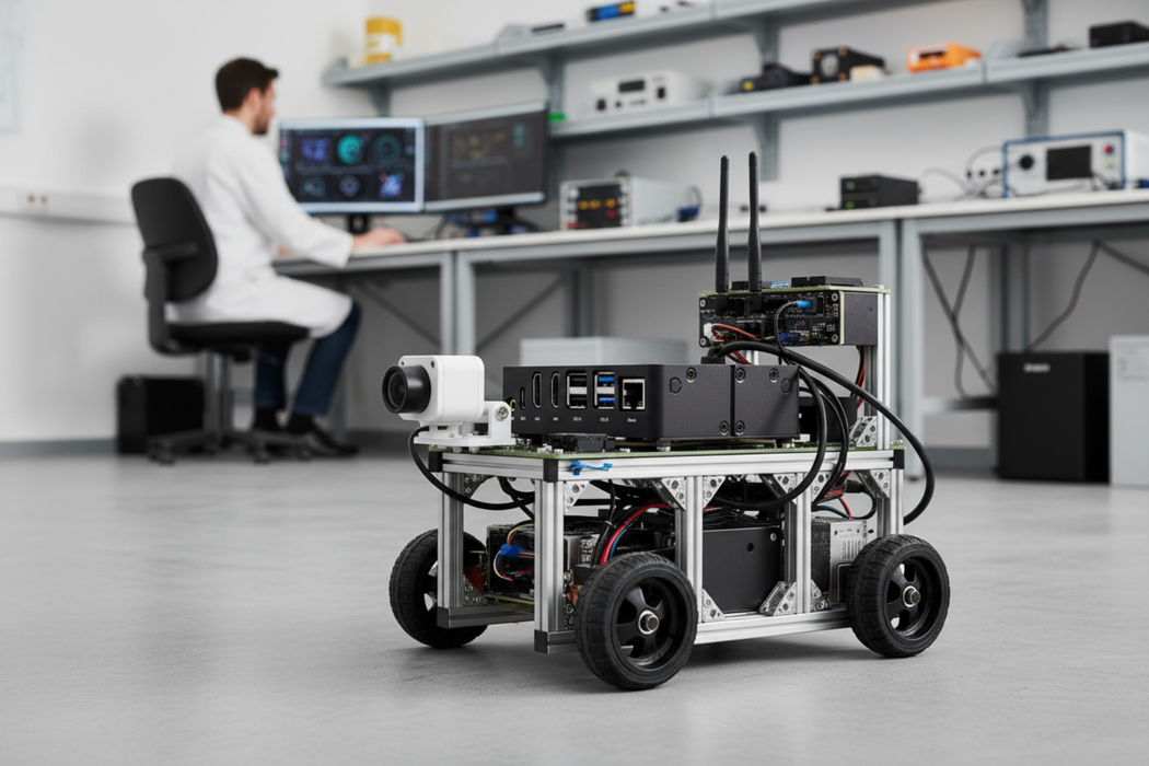 KKSB ROCK 5B Case with Heatsink - Black Aluminum Enclosure