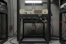 KKSB 19-Inch 1U Rack Panel for Raspberry Pi