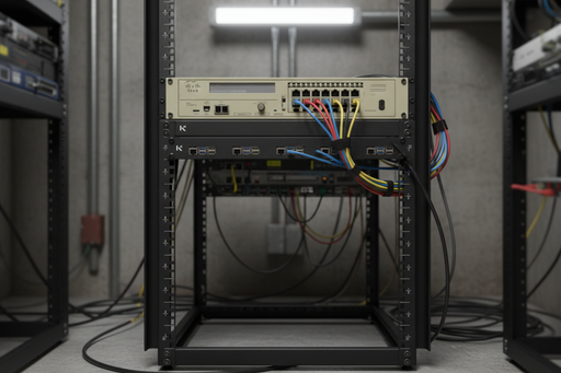 KKSB 19-Inch 1U Rack Panel for Raspberry Pi