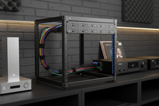 KKSB 19-Inch 2U Rack Panel for 10x Raspberry Pi