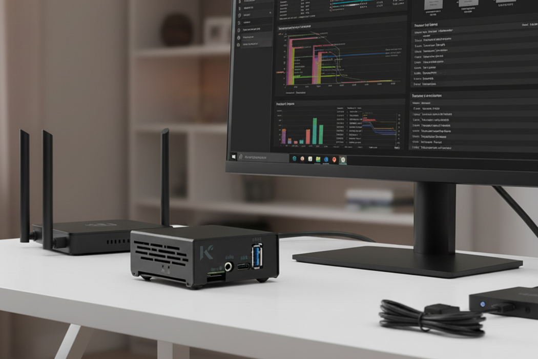 KKSB Rock Pi E Case - Radxa ROCK Metal Enclosure