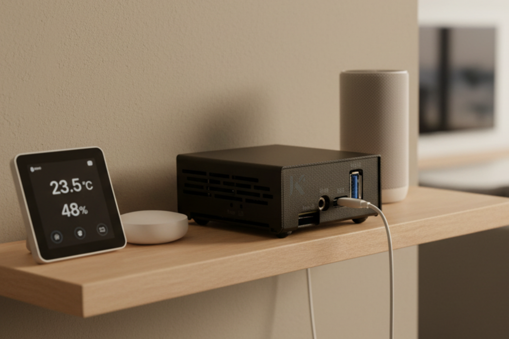 KKSB Rock Pi E Case - Radxa ROCK Metal Enclosure