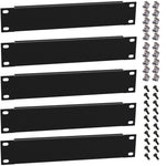 KKSB 10-Inch (10") 1U Rack Blank Panel – 5 Pack