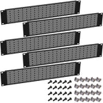KKSB 19-Inch (19") 2U Rack Ventilation Panel – 5 Pack