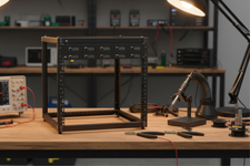 KKSB 19-Inch 2U Rack Panel for 10x Raspberry Pi
