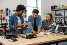 KKSB LattePanda Alpha and LattePanda Delta Case - Black and White LattePanda Aluminium Case