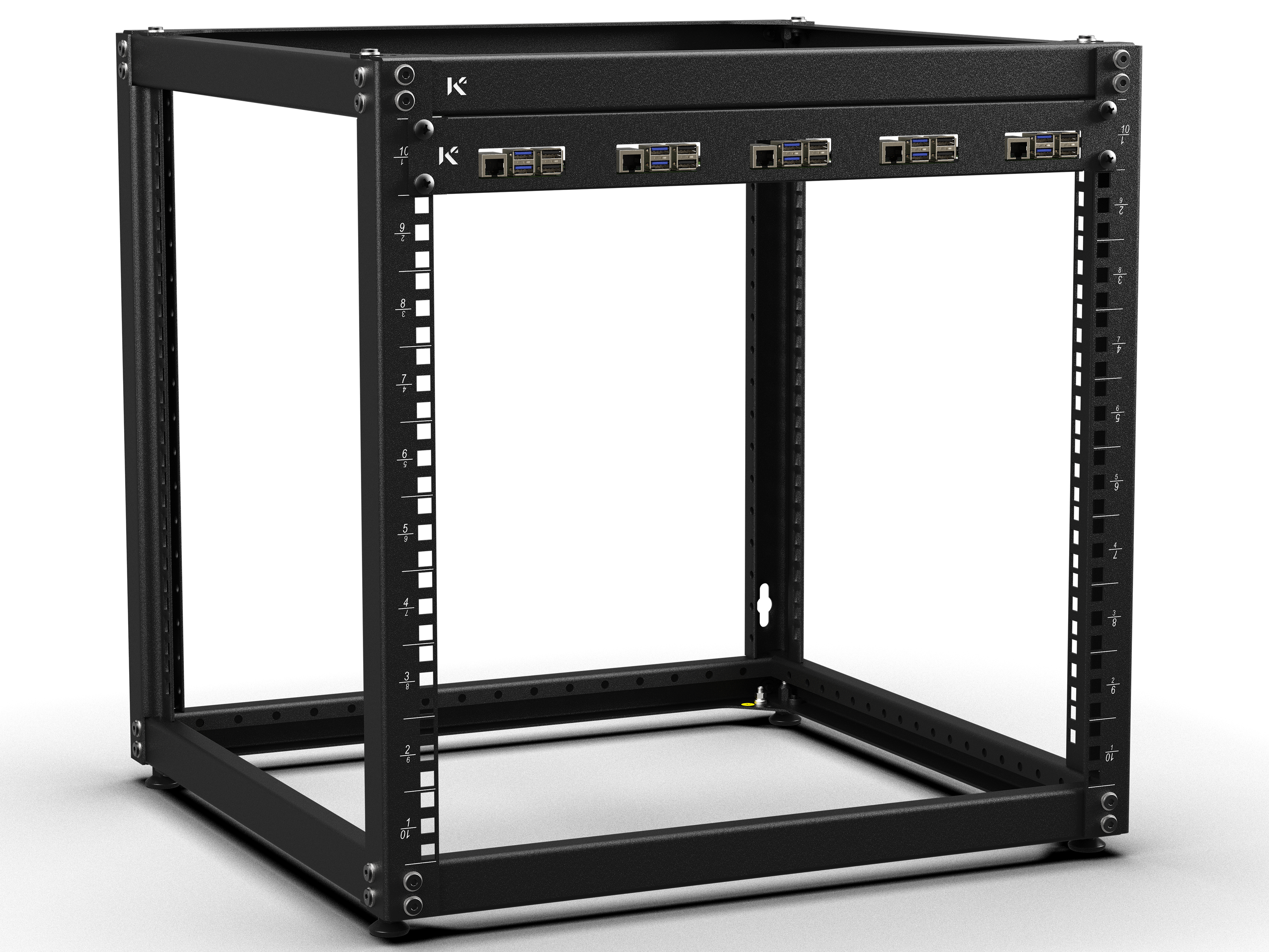 KKSB 19-Inch 1U Rack Panel for Raspberry Pi — KKSB Cases