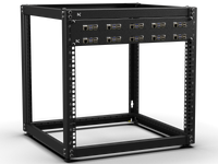KKSB 19-Inch 2U Rack Panel for 10x Raspberry Pi