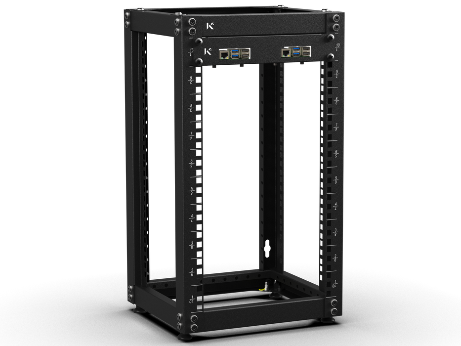 KKSB 10-Inch 1U Rack Panel for Raspberry Pi