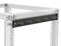 KKSB 19-Inch 1U Rack Panel for Raspberry Pi