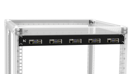 KKSB 19-Inch 1U Rack Panel for Raspberry Pi