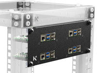 KKSB 10-Inch 2U Rack Panel for Raspberry Pi