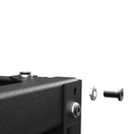 KKSB 19-Inch (19") 6U Open Rack Cabinet – Steel Wall Mount & Floor Standing Rack