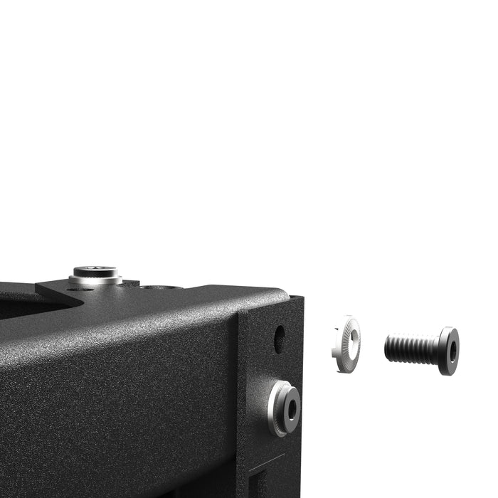 KKSB 19-Inch (19") 6U Open Rack Cabinet – Steel Wall Mount & Floor Standing Rack