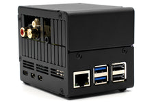 KKSB Case for Raspberry Pi 5 – Tall Aluminum Enclosure for Dual HATs & NVMe HATs