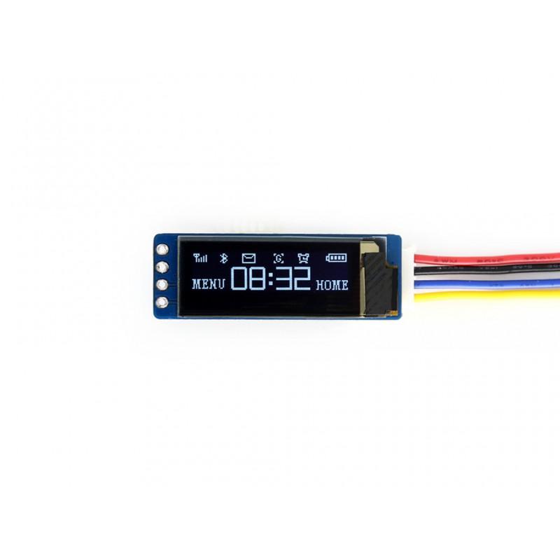 0.91 inch 128x32p OLED Display Module SSD1306 Controller 12C Interface 4PIN PH2.0 Connector