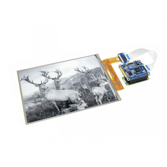 1872x1404p 10.3-inch Flexible E-Ink Display HAT for Raspberry Pi