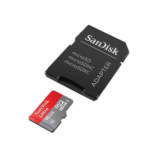 16GB SanDisk Ultra A1 U1 C10 UHS-I Micro SDHC Memory Card