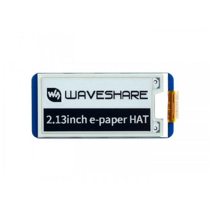 2.13 inch 250x122p E Ink Raw Display E Paper HAT for Raspberry Pi with SPI Support
