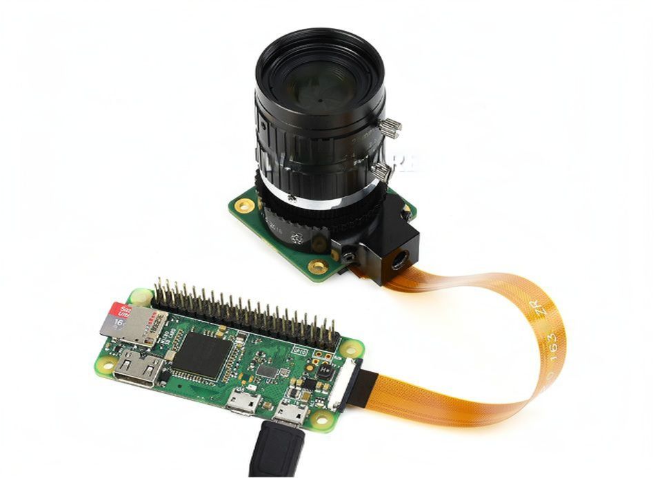25mm Multi Field Angle Telephoto Lens with C Mount for Raspberry Pi High Quality Camera