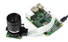25mm Multi Field Angle Telephoto Lens with C Mount for Raspberry Pi High Quality Camera