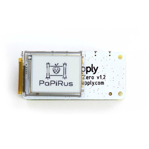 PaPiRus 2.0-inch e-Ink Screen HAT for Raspberry Pi Zero