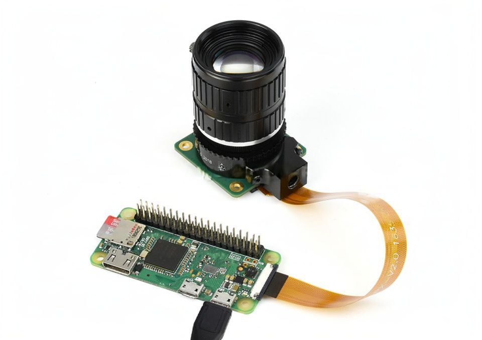 35mm Multi Field Angle Telephoto Lens with C Mount for Raspberry Pi High Quality Camera