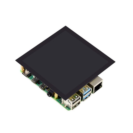 720x720p Square 4 inch LCD Capacitive Low Power Touch Display for Raspberry Pi