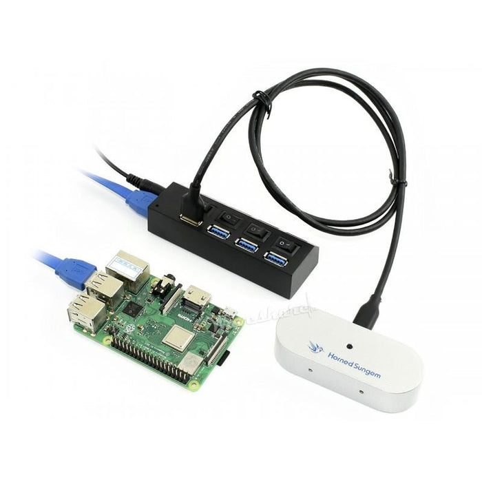 Horned Sungem Plug-and-AI Vision Kit for Raspberry Pi (USB Compatible)
