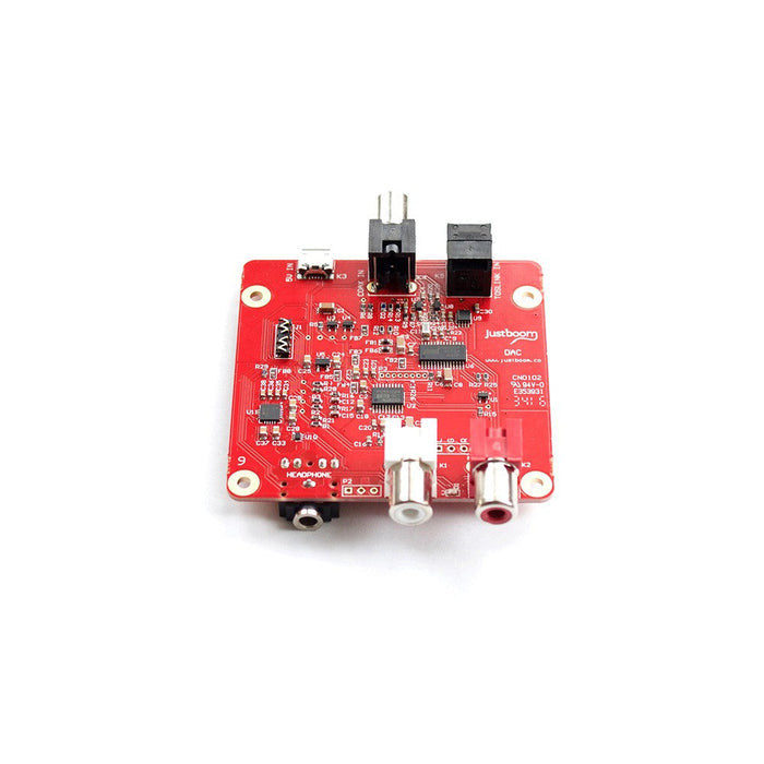 JustBoom DAC Add-on Board PCM5102A and TPA6133A2 Chips