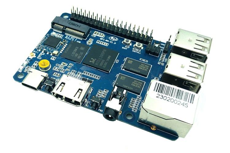 Banana Pi M4 aka BPI-M4 2GB RAM 8GB eMMC (Realtek Quad-Core RTD1395)