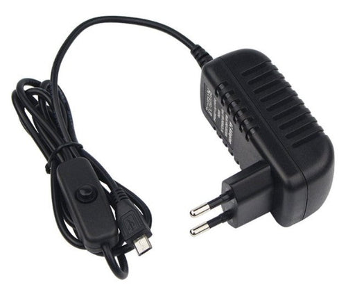 5V 3A Power Supply Charger with EU Plug and ON OFF Switch