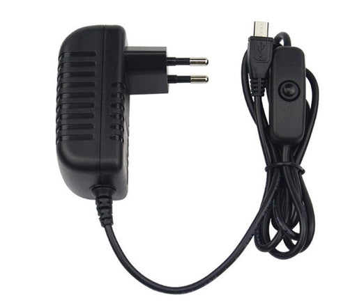 5V 3A Power Supply Charger with EU Plug and ON OFF Switch