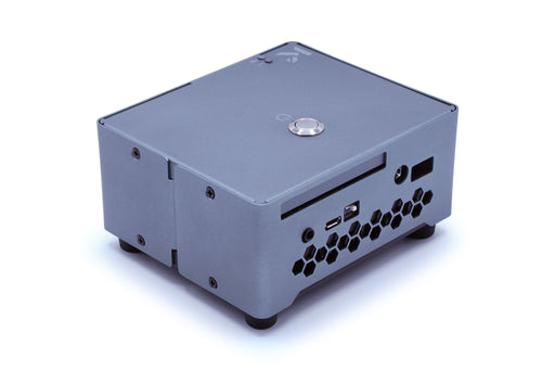 KKSB Odroid N2+ Active Cooling Case with Fan - Gray Aluminium
