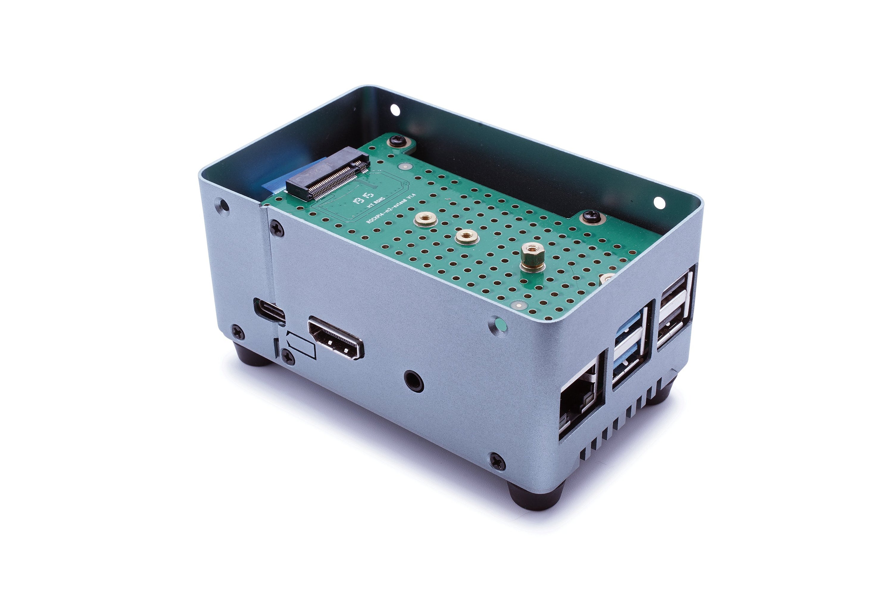 KKSB Rock 4 SE Heatsink Case Radxa ROCK Aluminium Case with Space fo