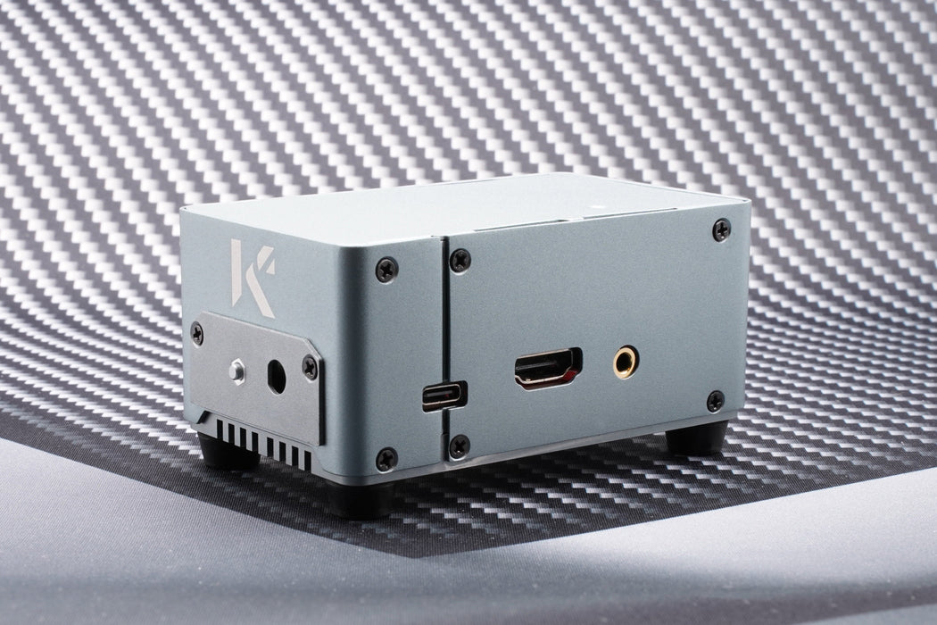 KKSB ROCK Pi X Case - Builtin Aluminium Heatsink - Radxa ROCK Enclosure with Space for ROCK Pi HATs