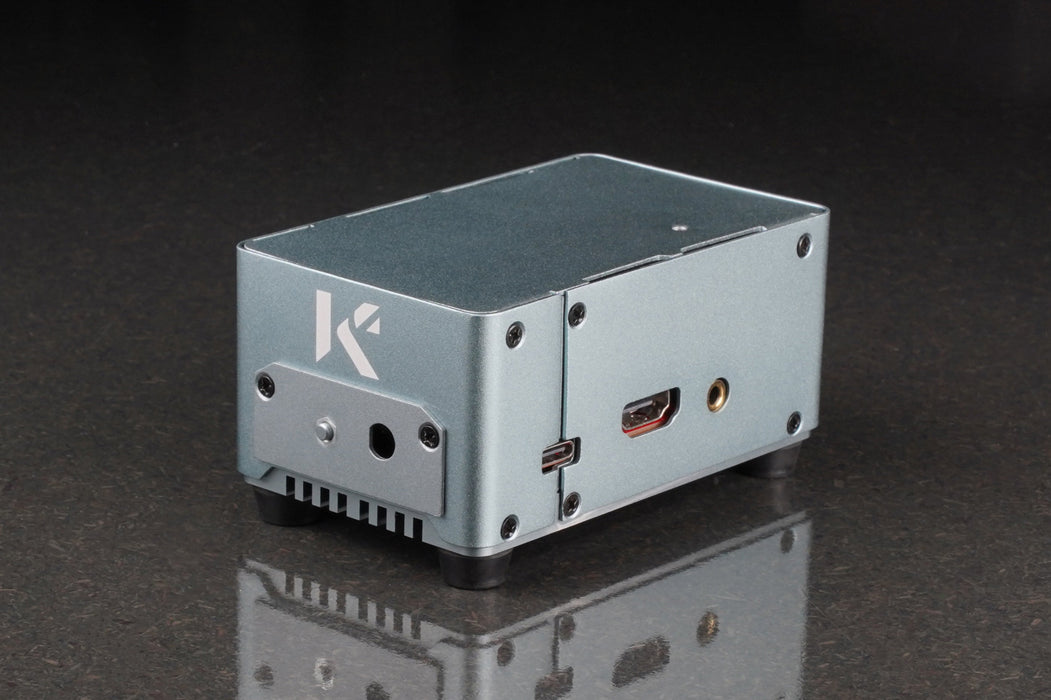 KKSB ROCK Pi X Case - Builtin Aluminium Heatsink - Radxa ROCK Enclosure with Space for ROCK Pi HATs
