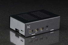 KKSB Raspberry Pi 4 Case - Aluminium and Steel - Space for Raspberry Pi Heatsink, Fan, PoE HAT