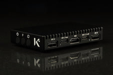 KKSB Khadas Edge2 Heatsink Case - Black Aluminium Enclosure