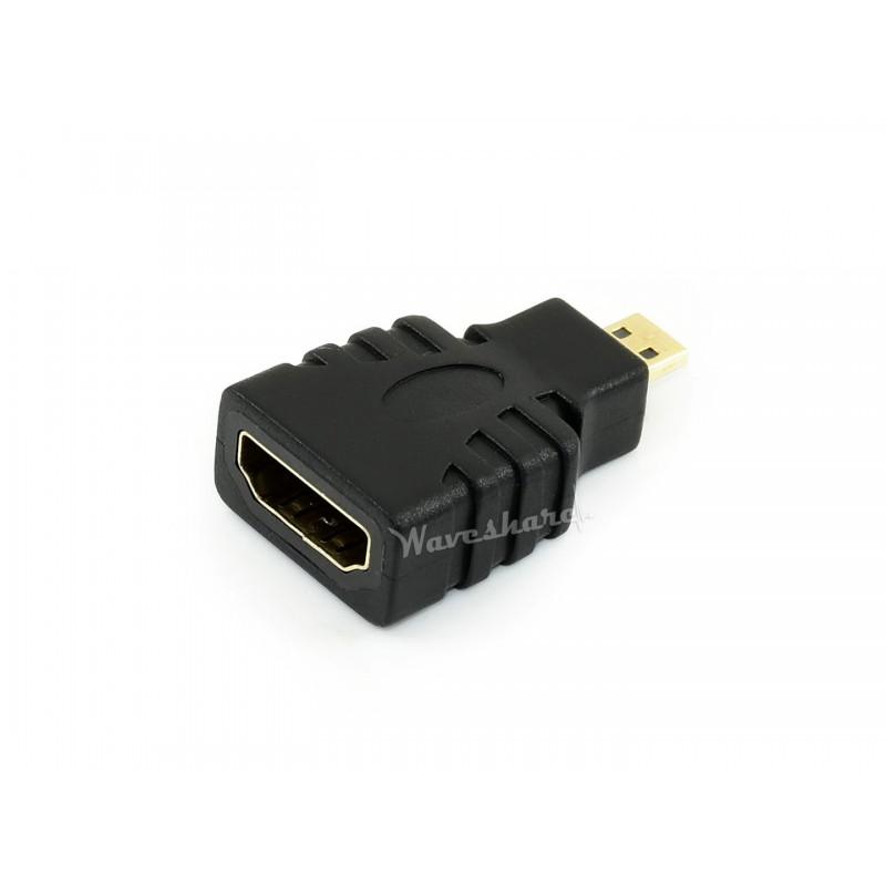 HDMI to Micro HDMI Adapter for Raspberry Pi 4B