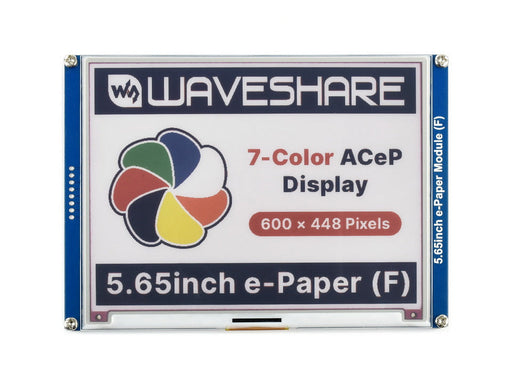 5.65inch ACeP 7-Colour E-Paper E-Ink Display Module (F)