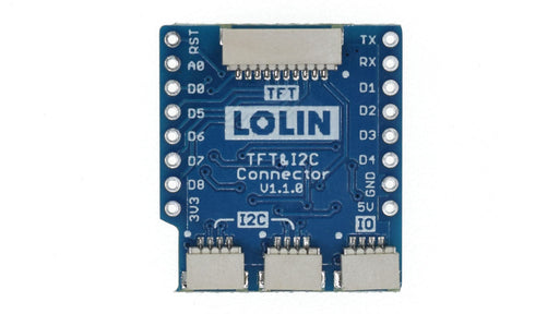 TFT I2C Connector Shield for D1 Mini