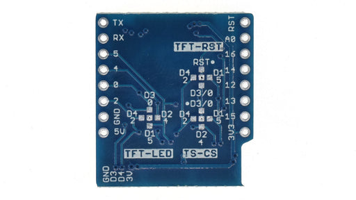 TFT I2C Connector Shield for D1 Mini