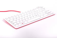Official Raspberry Pi Keyboard QWERTY UK Layout Red and White