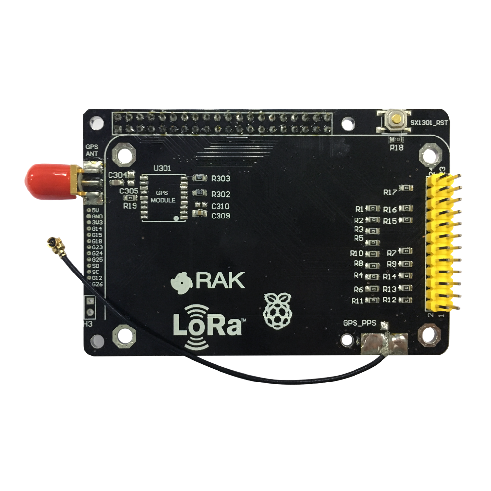 RAK831 LoRa/LoRaWan Gateway Developer Kit MAX-7Q GPS SX1301 FT2232
